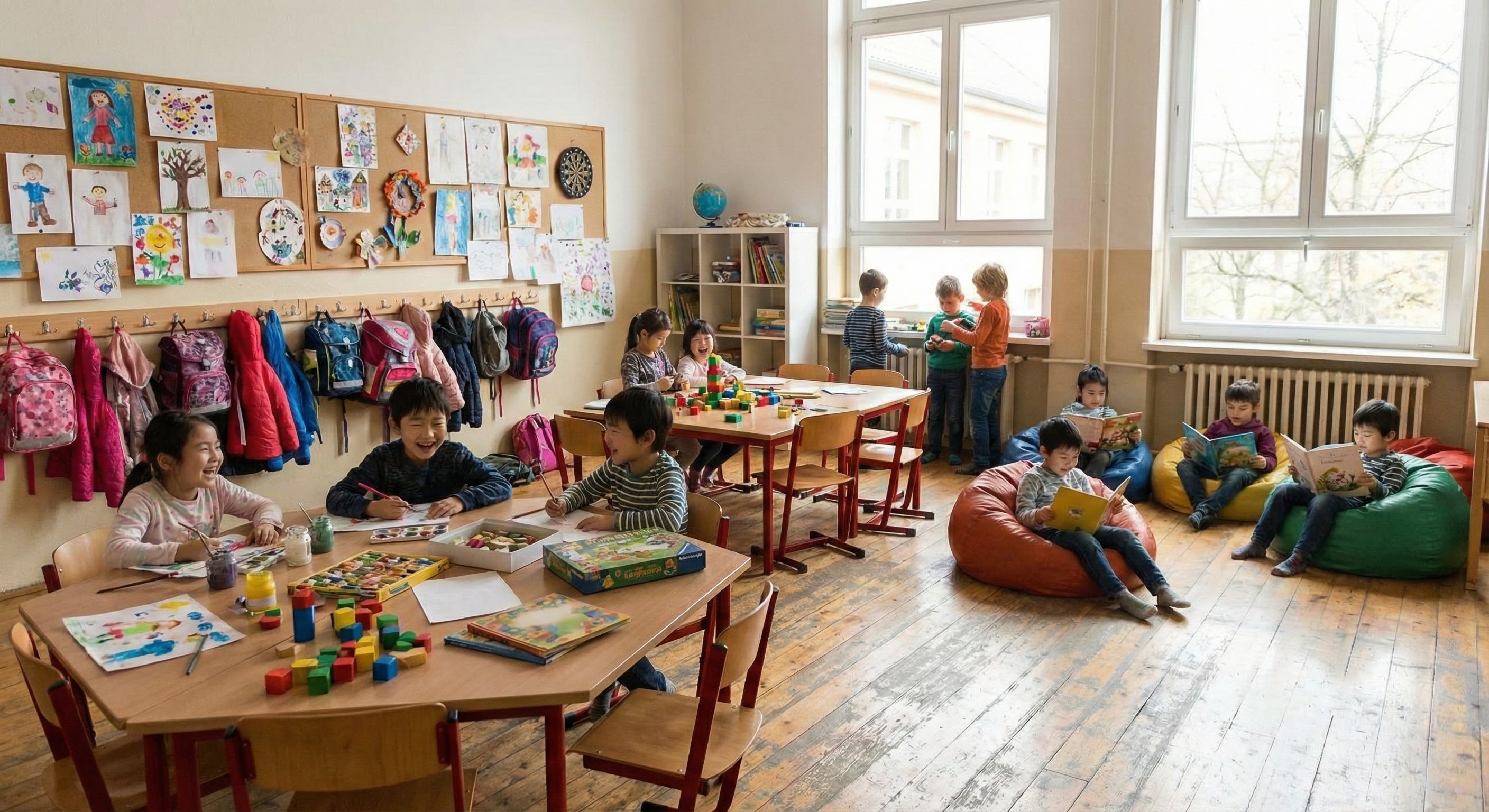 子供たちの笑顔