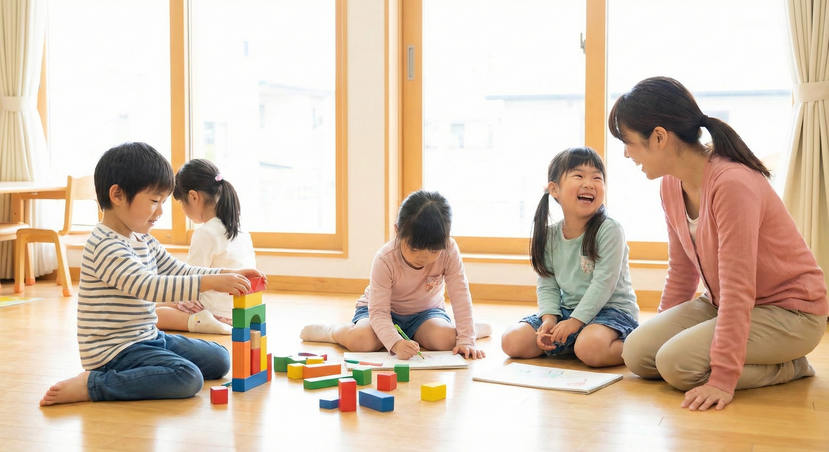 夢中になる時間が、子供を育てる。