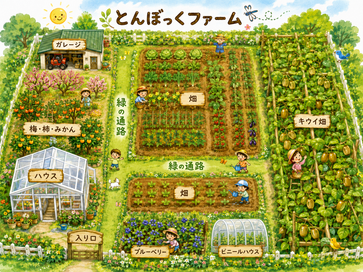 とんぼっくファーム